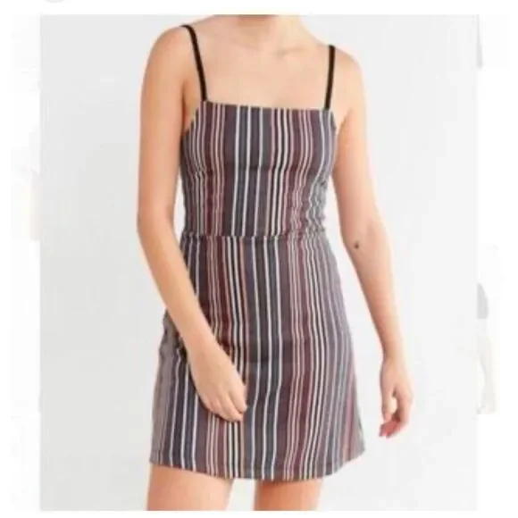 Urban Outfitters mini striped sleeveless dress - Picture 2 of 10
